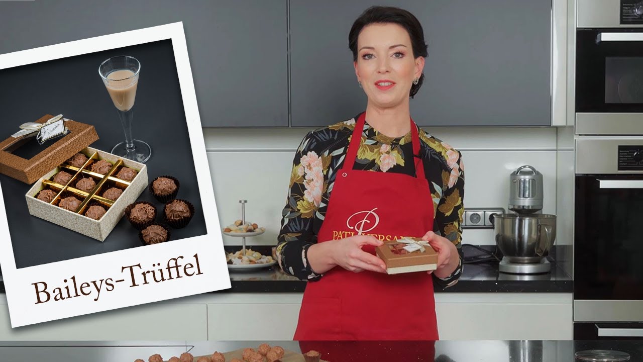 Baileys Trüffel selber machen 🤎 Kuvertüre richtig schmelzen für Pralinen