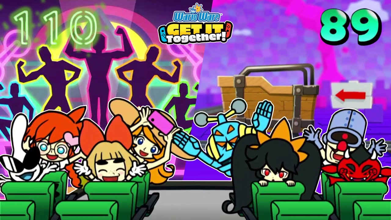 Sports & Remix 2.0 с командой Move It's Remix 1 | WarioWare: соберитесь с силами!