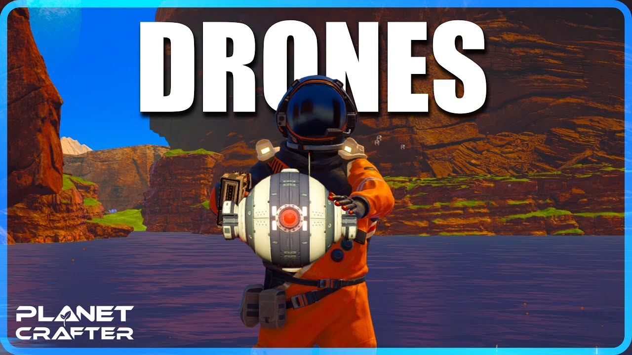How to Use Drones Effectively in The Planet Crafter!