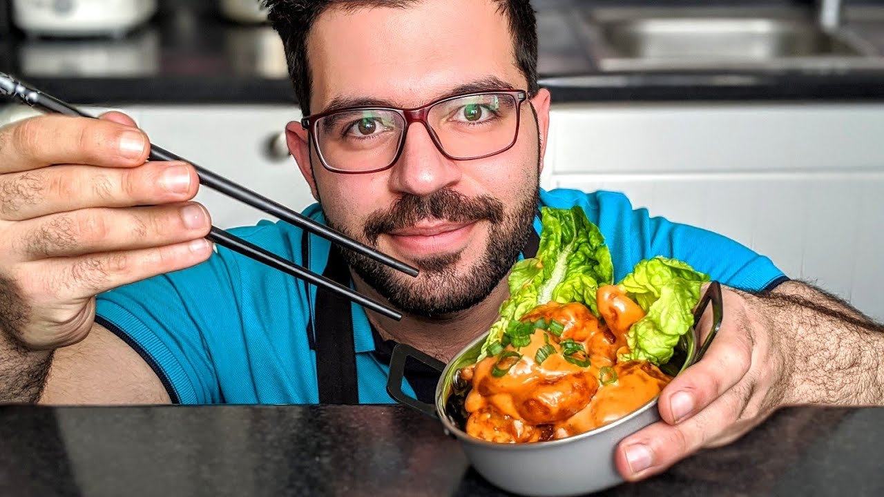 داينمايت شرمب مع صوص الأصلي| Dynamite Shrimp | شيف شاهين