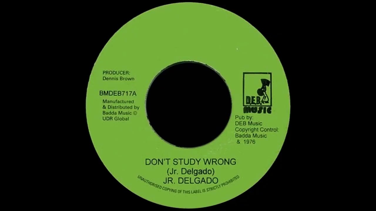Jr. Delgado - Don't Study Wrong