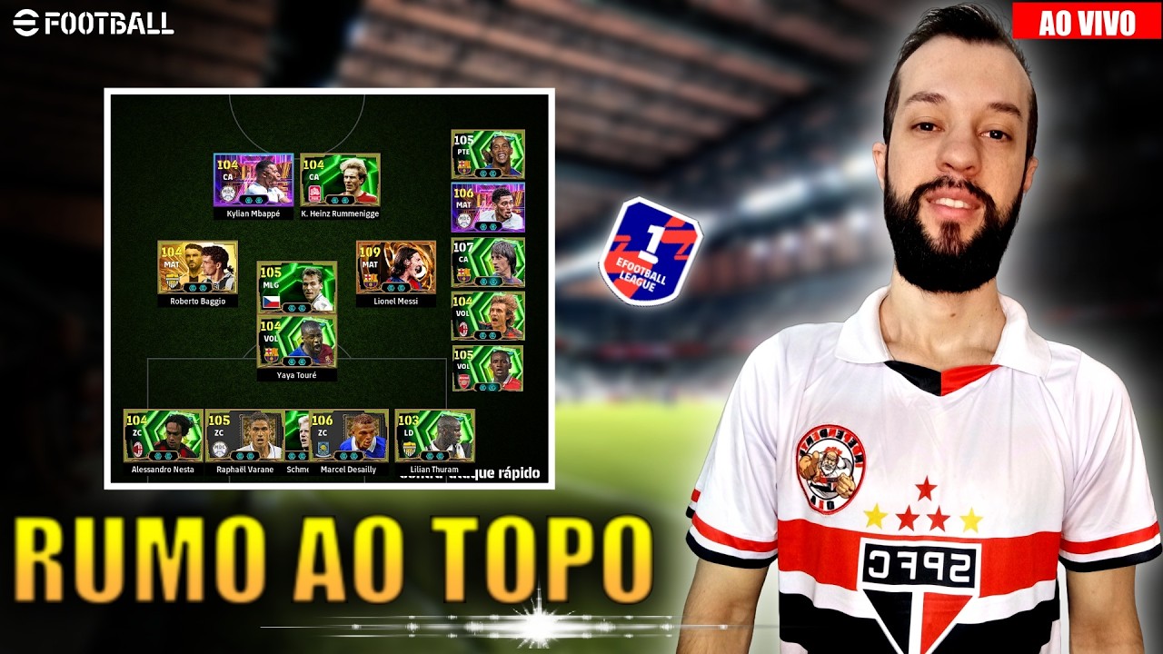 eFOOTBALL / RUMO AO TOPO DO MUNDO COM A SAF