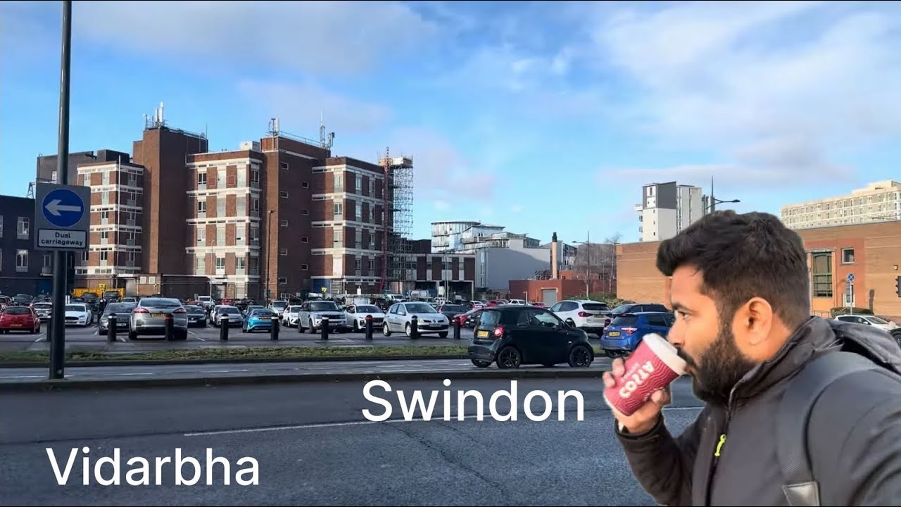 Exploring Swindon Town Centre in the Morning | Tesco Grocery Shopping 🇬🇧
