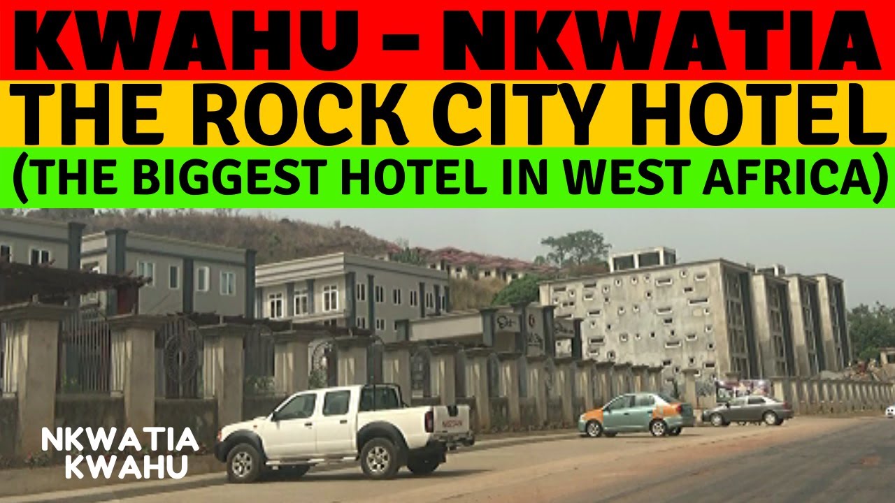 Kwahu - Nkwatia Drive via The ROCK CITY HOTEL(The BIGGEST Hotel in West Africa) in Ghana. Enjoy!