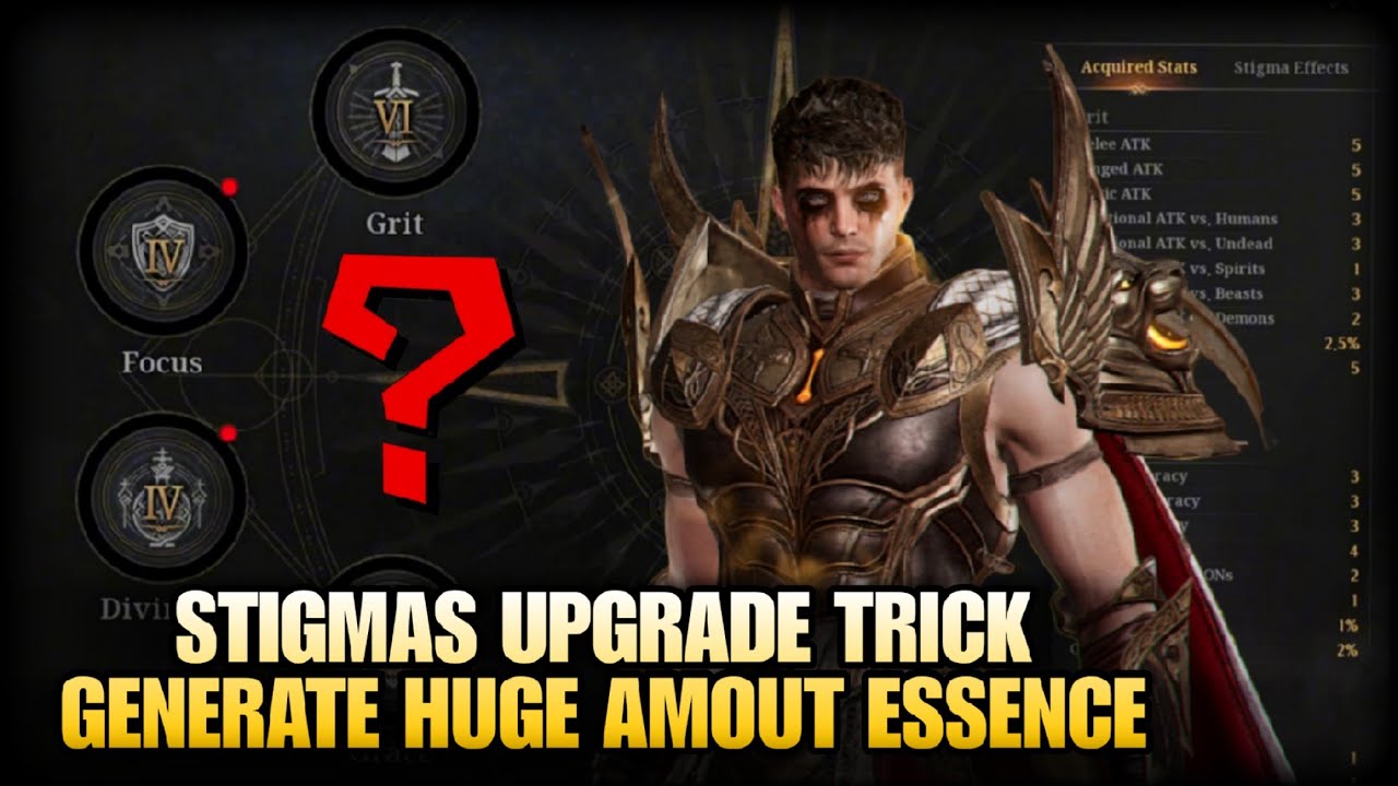 RAVEN 2: How to Generate Essence & Upgrade Stigmas Efficiently