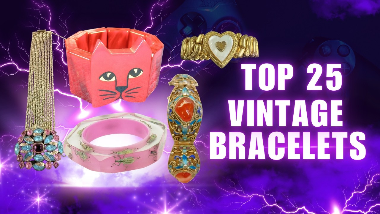 Vintage BRACELETS | Costume Jewelry Selling for HUNDREDS! Top Designers