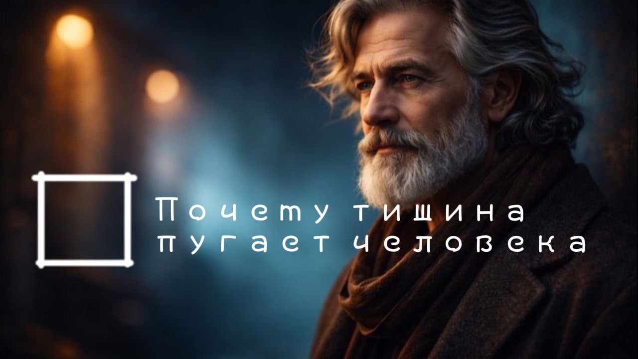 Почему тишина пугает человека