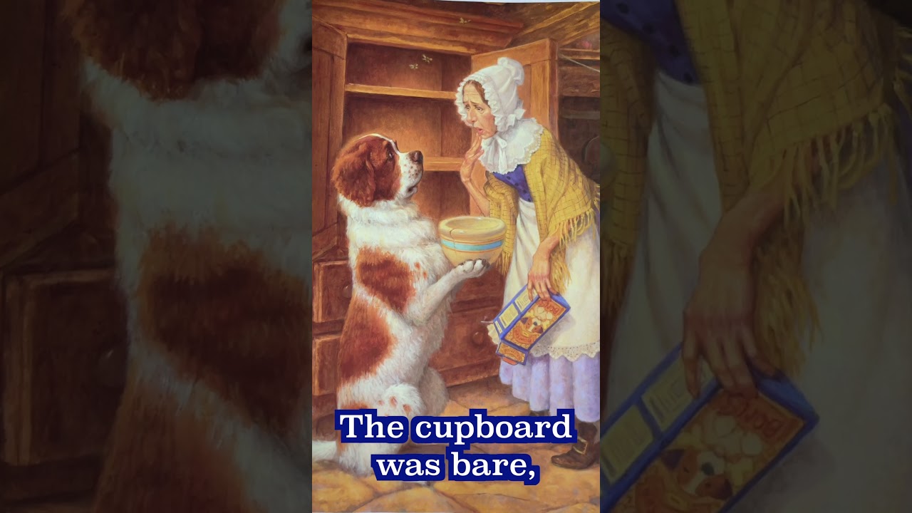 🐶 Old Mother Hubbard 🦴 Nursery Rhyme Mother Goose Read Aloud Short for Kids #nurseryrhymes