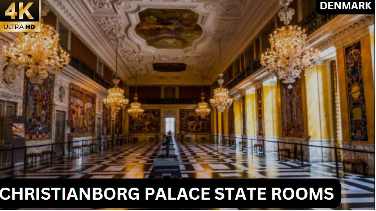 CHRISTIANBORG PALACE STATE ROOMS | FULL INSIDE VIDEO | 4K ULTRA HD | COPENHAGEN | DENMARK -15 | BINU
