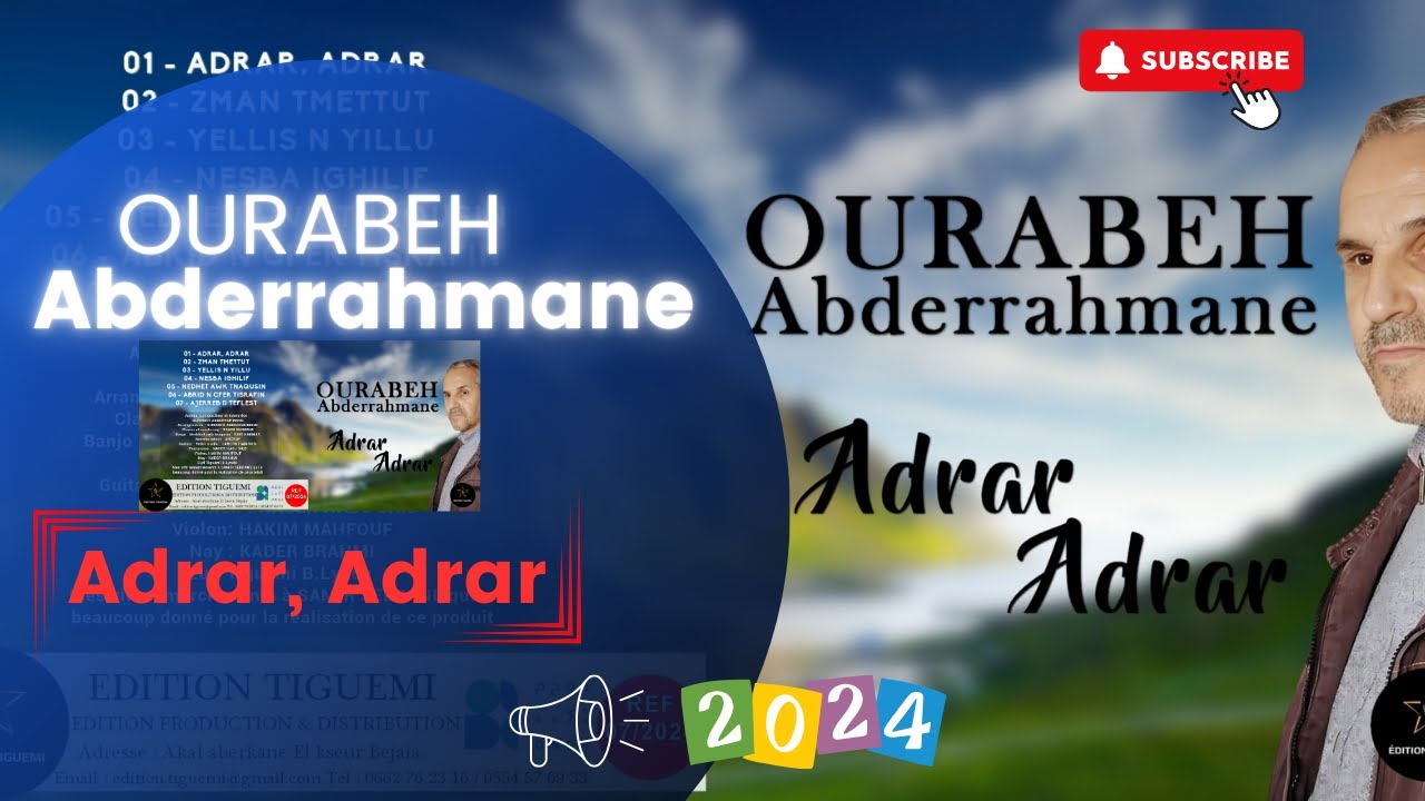 OURABEH Abderrahmane - Adrar adrar (Album2024)