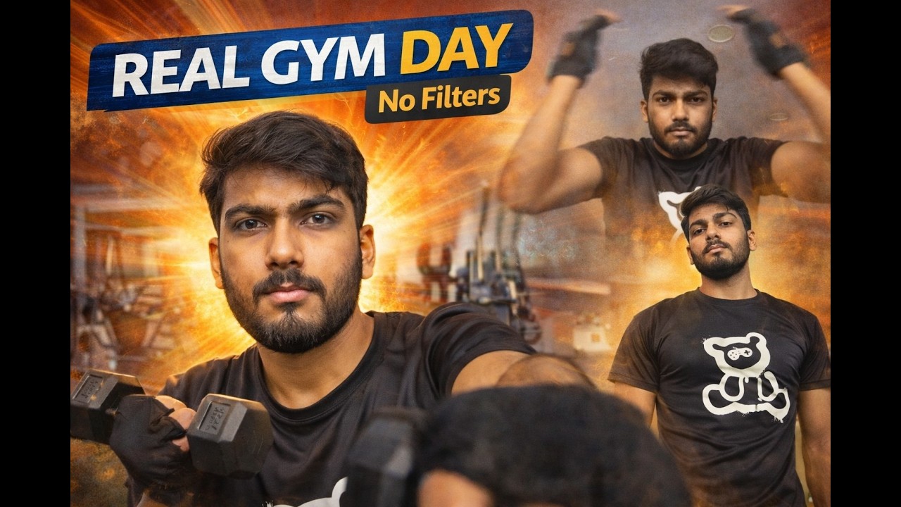 A DAY AT THE GYM...