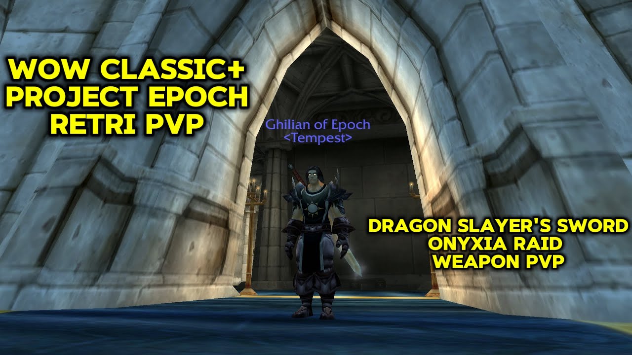 When Your Ret Paladin Gets Onyxia’s Epic Weapon 💀 | Project Epoch