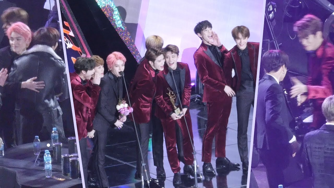 190115 NCT127 본상 수상 Main Prize (친목 friendship BTS, 뉴이스트W NU:EST W) : Edited fancam : 고척돔