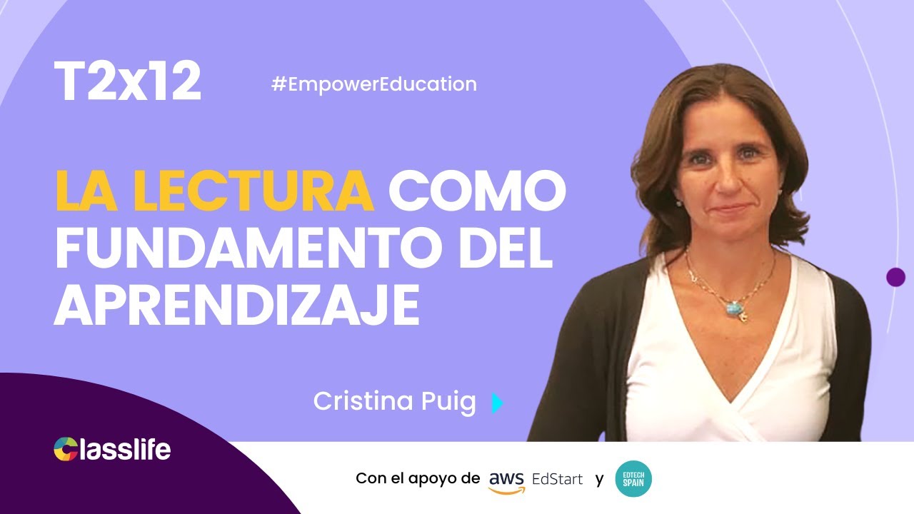 La lectura como fundamento del aprendizaje - Entrevista a Cristina Puig, de Fiction Express
