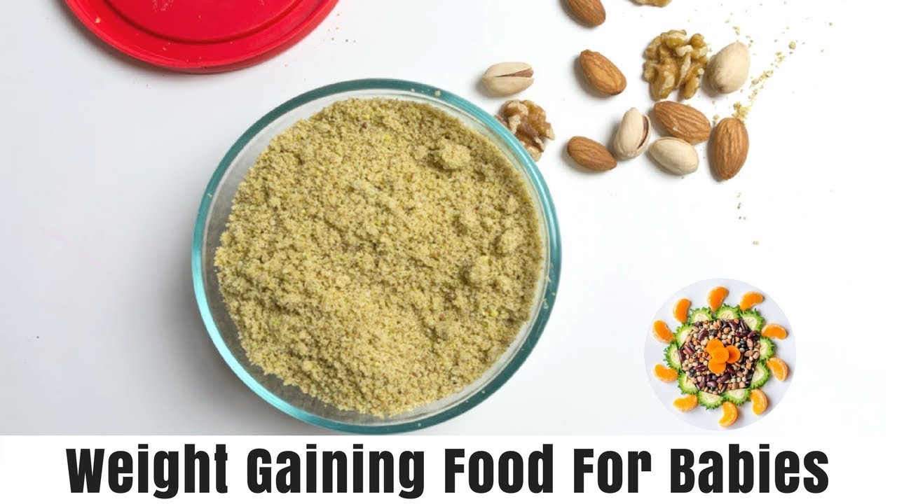Weight Gaining Food for Babies || Protein /Nuts Powder Recipe for 10months+ babies