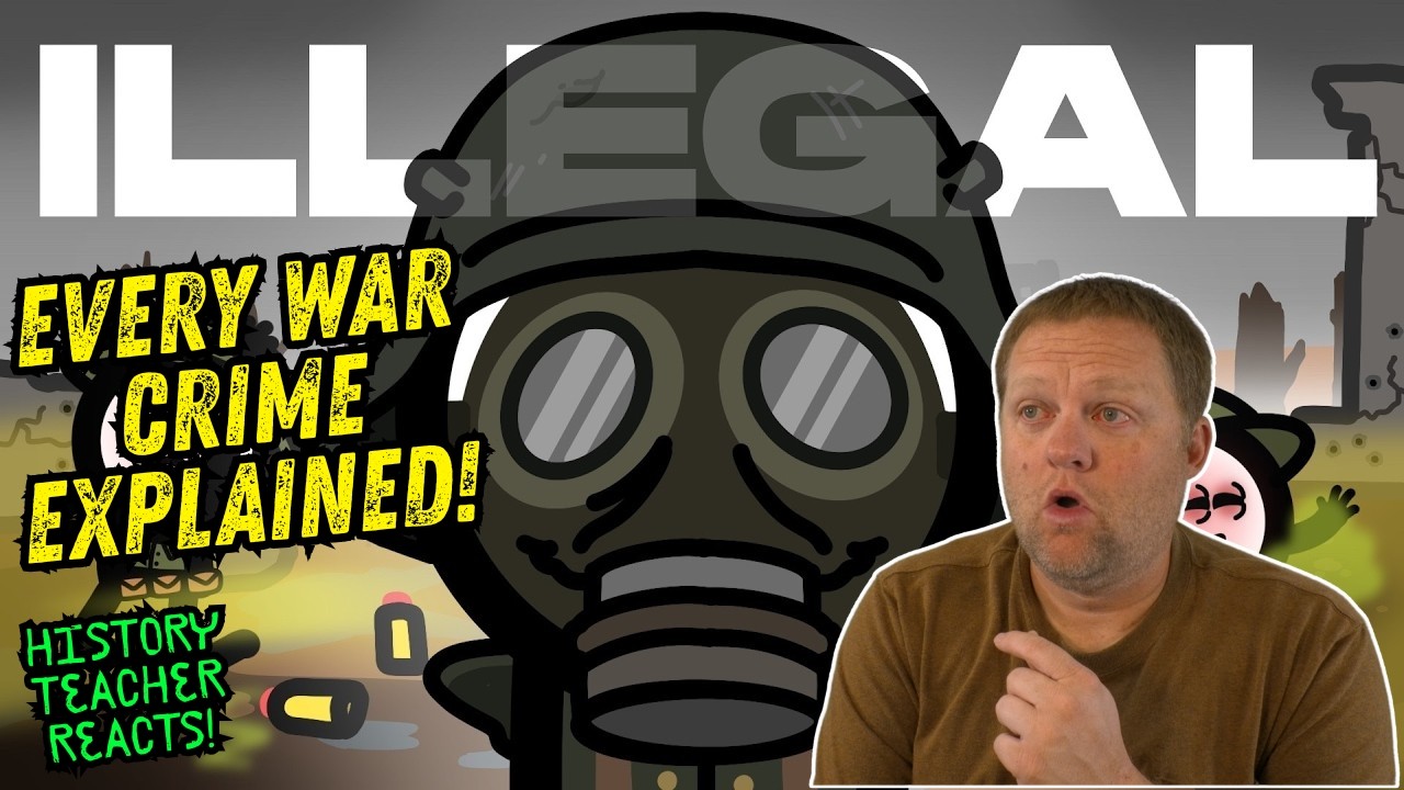 Every War Crime Explained | History Teacher Reacts | Trust Me Bro