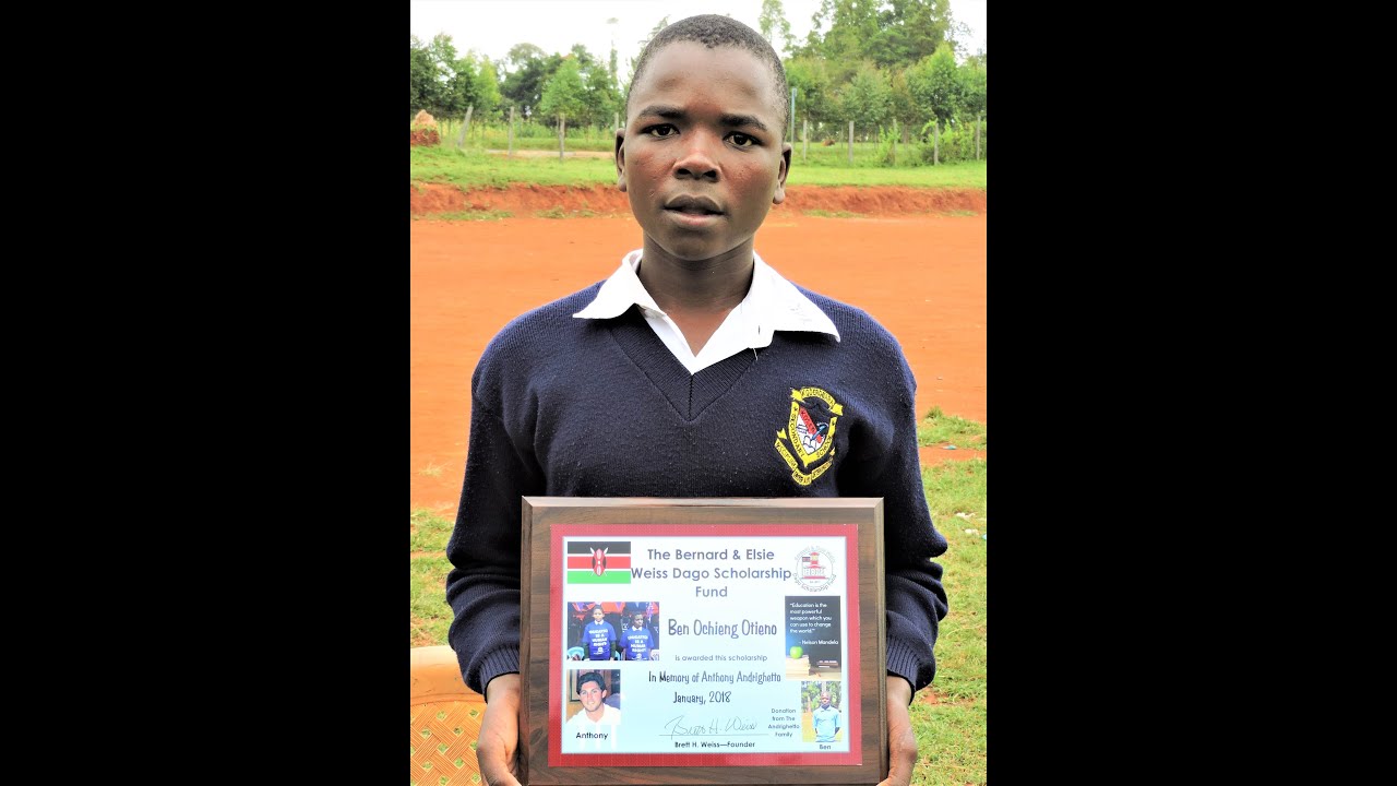 Interview with Ben Ochieng Otieno at Koderobara Boys High School.