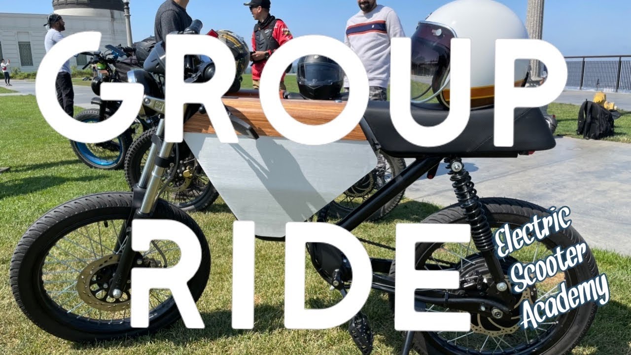 GROUP RIDE CRASH TRIGGER WARNING SOME BLOOD 🩸 | ELECTRIC VEHICLE ACADEMY