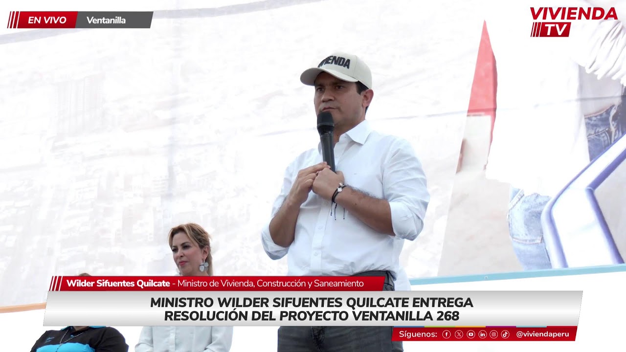 APROBACIÓN DEL EXPEDIENTE TÉCNICO DEL PROYECTO VENTANILLA 268
