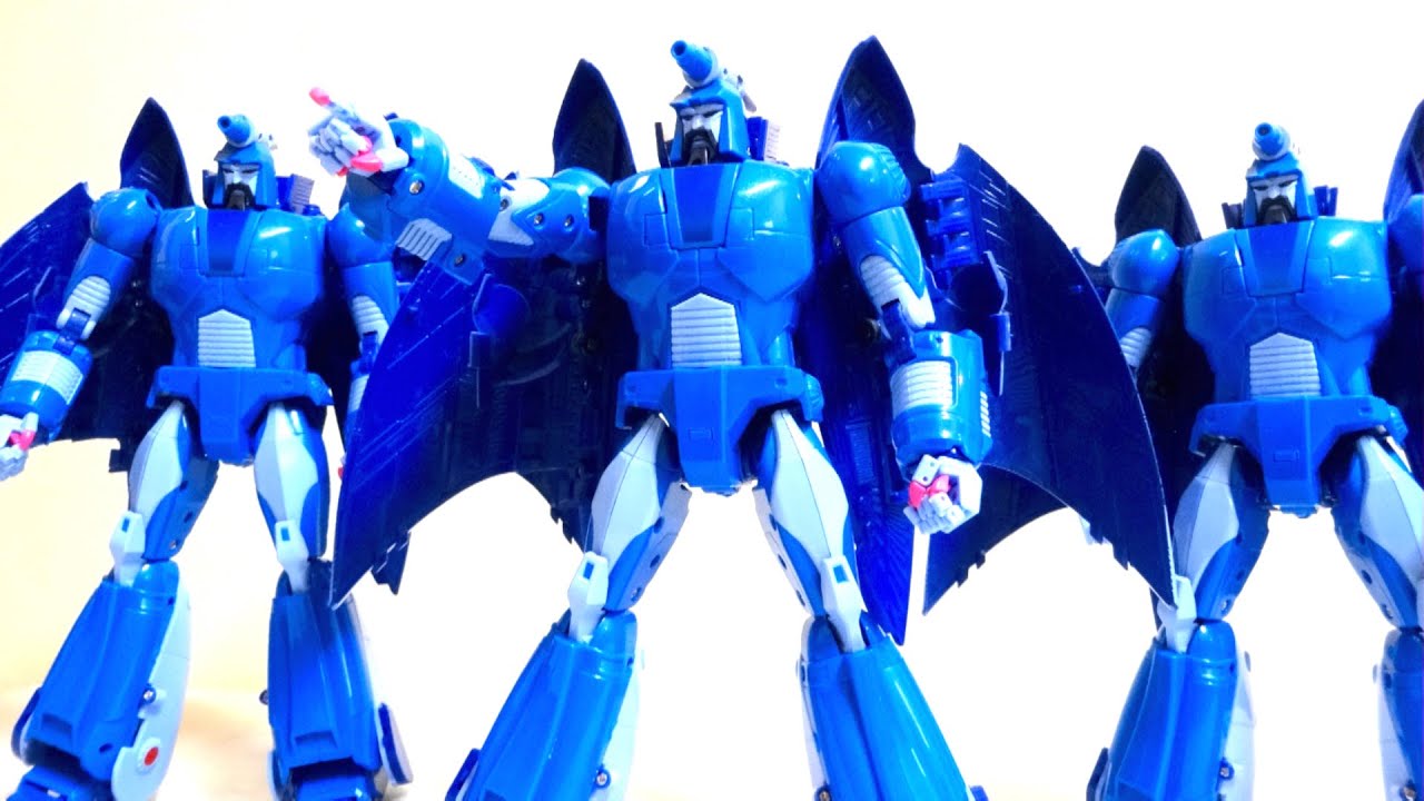 【TF2010 スィープス参謀スカージ】っぽい人3体セット ヲタファのTF非正規レビュー / X-Transbots Swarm Team set of 3 Curse,Wrath,Bane