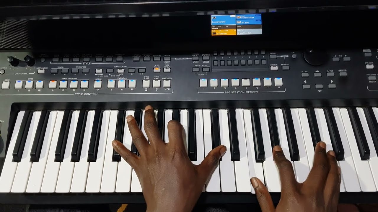 HOW TO PLAY NUMBERS on the Key of F sharp (Gb) Piano  Tutorial // DANIEL NDETI JOMBA.