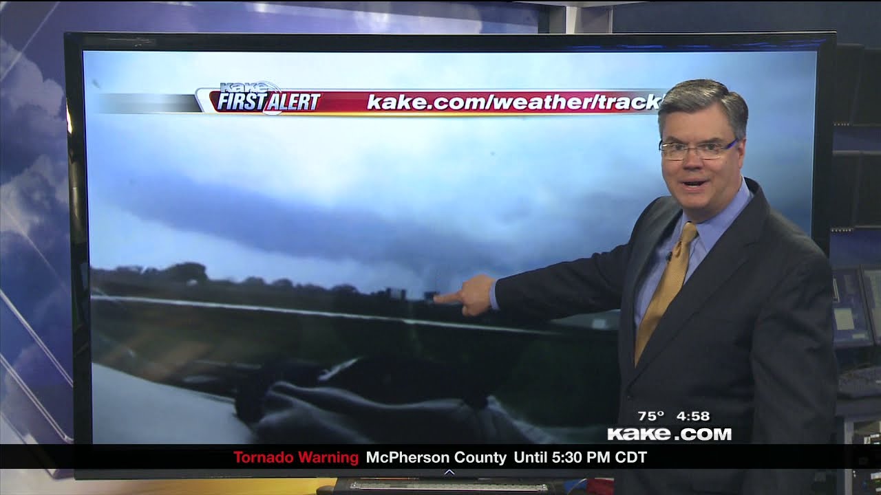 KAKE - Tornado Warning Coverage, 5/6/2015 (Mount Hope)