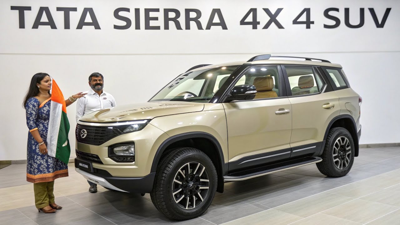 2025 Tata Sierra 4x4 SUV &ndash; Iconic Comeback with Modern Power!