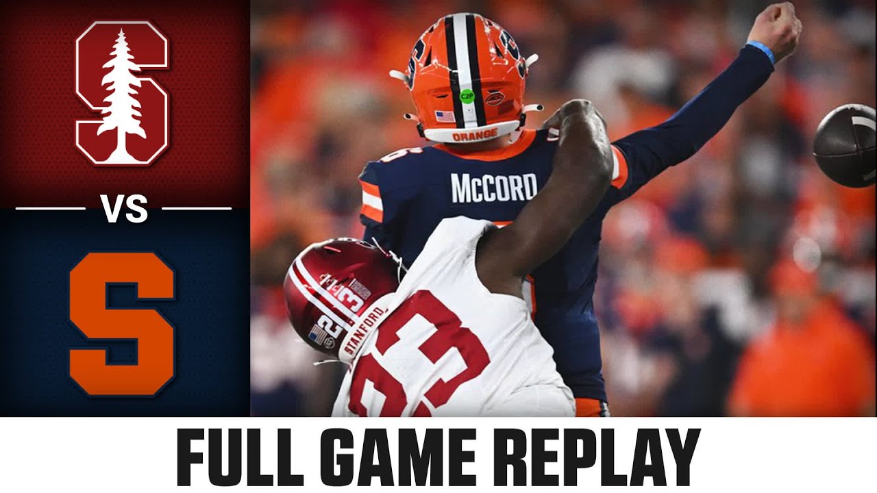 Stanford vs. Syracuse Full Game Replay | 2024 ACC Football