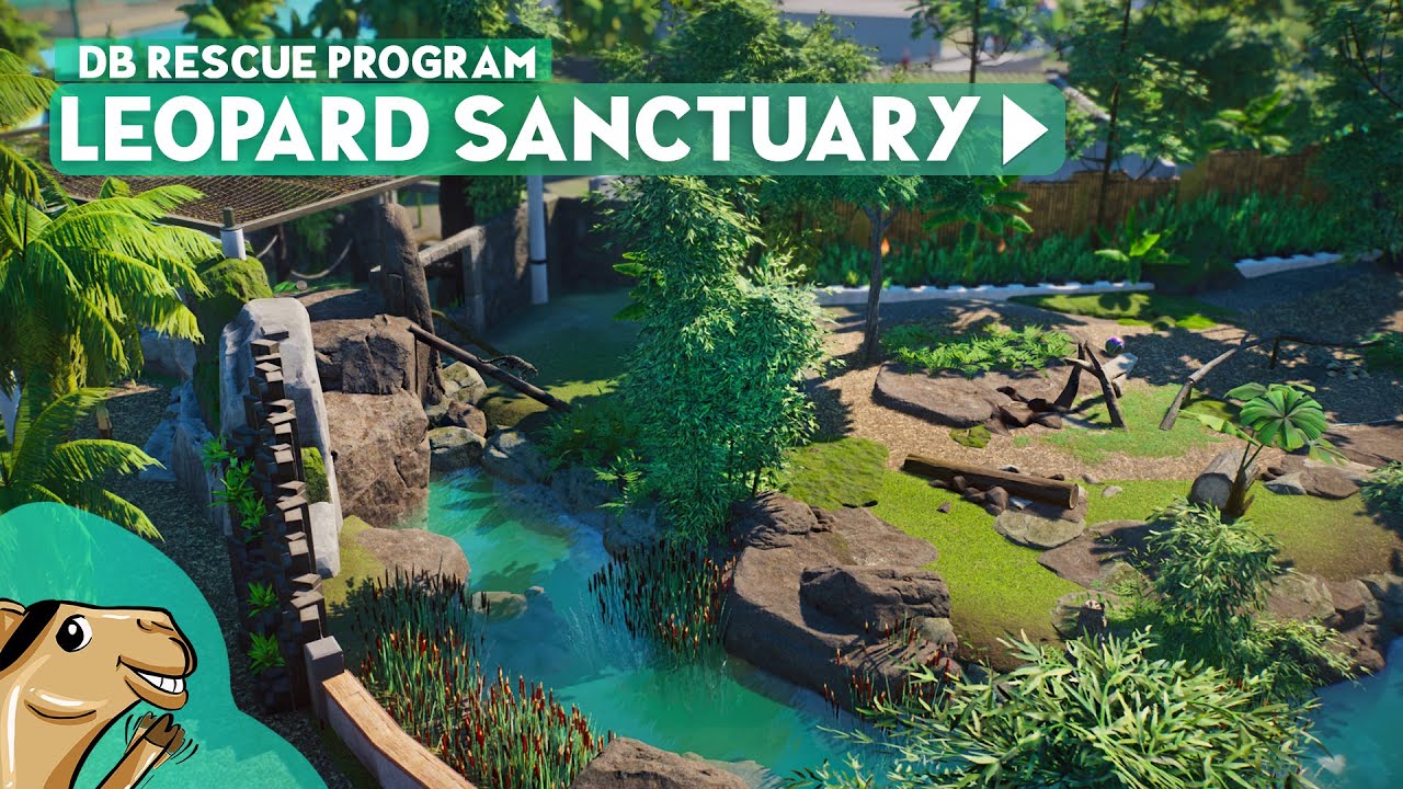 Clouded Leopard Sanctuary - Dolphin Bay Rescue Program - Planet Zoo Speedbuild