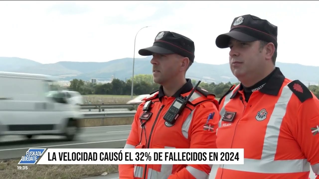 #EITB | Reportaje campaña control de velocidad en el programa Quédate de ETB2