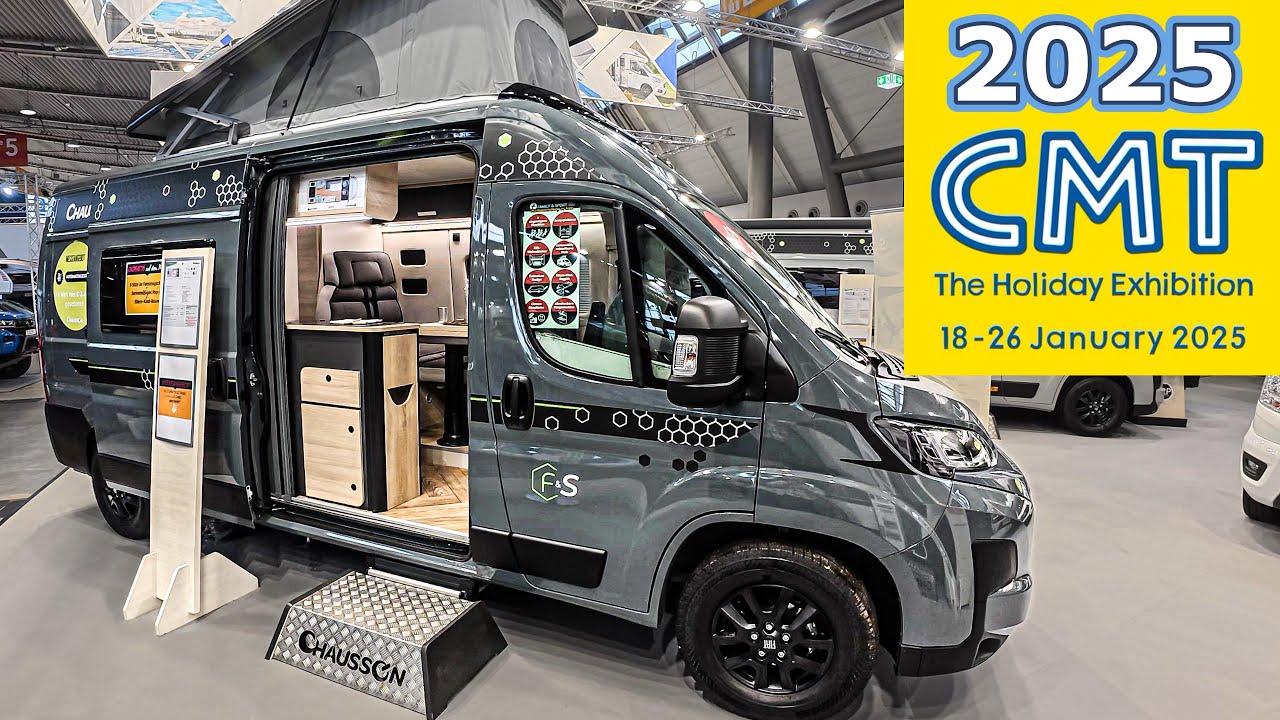 CHAUSSON F&S LINE 2025 FIAT DUCATO CAMPERVAN 5 спальных мест CMT 2025 MESSE STUTTGART