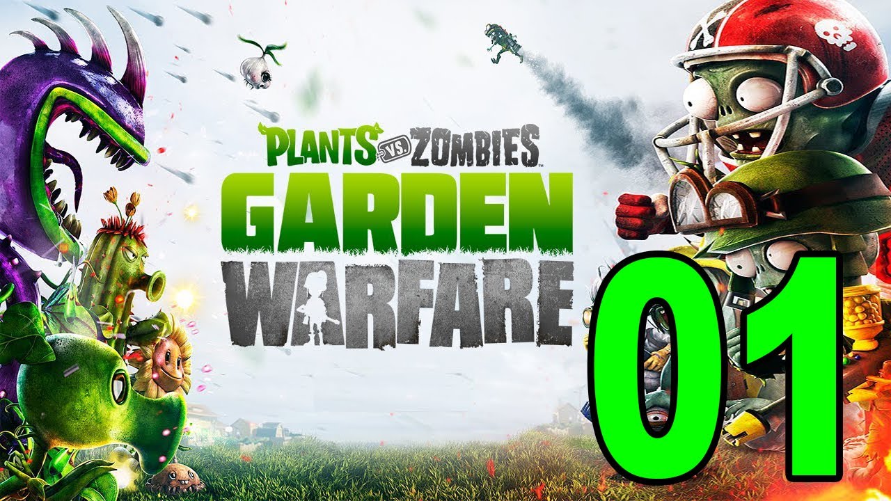 Plants vs Zombies: Garden Warfare - Part 1 - First Person Tower Defense! (Xbox One Gameplay)