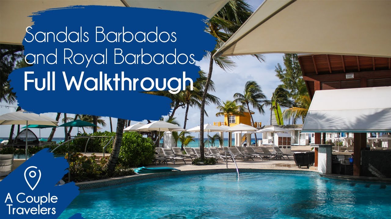 Full Walkthrough of Sandals Barbados and Sandals Royal Barbados! | October 2019