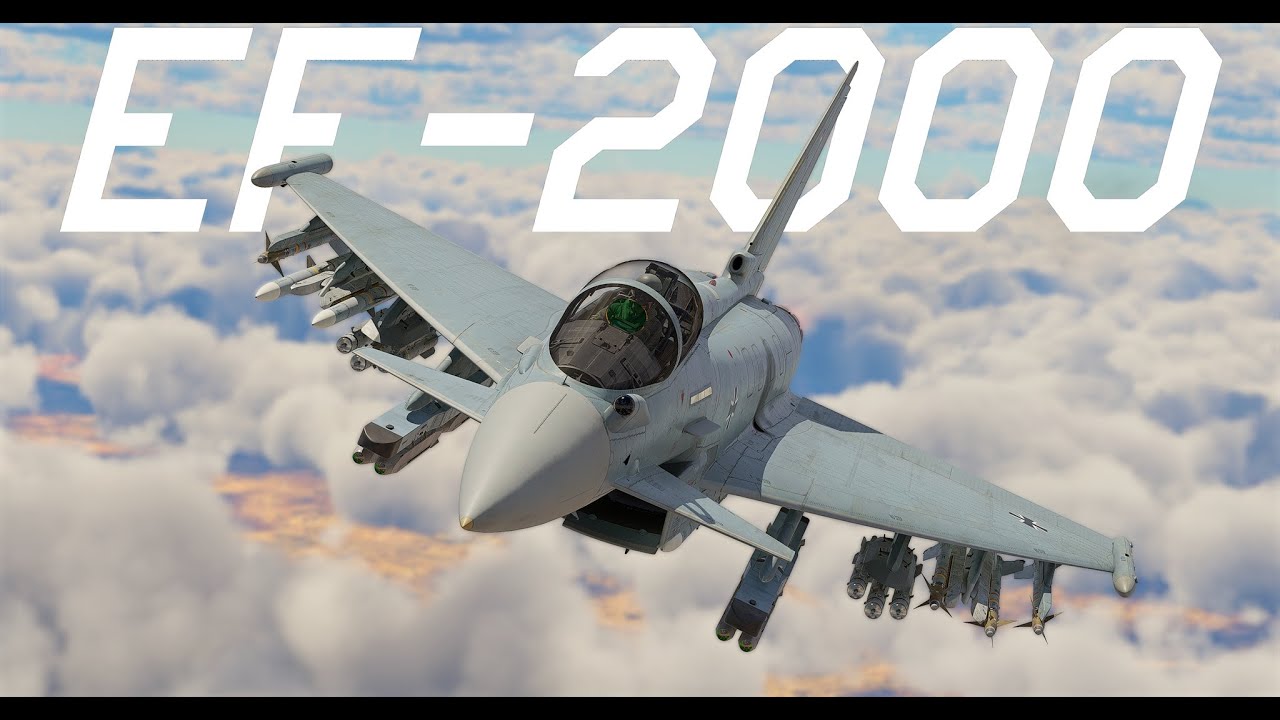 TopTier Germany Joined CAS MetaㅣWar Thunder EF-2000(AESA)ㅣUHQ 4K