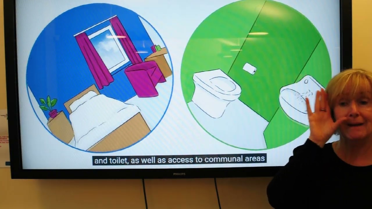 Being detained in a forensic setting under the Mental Health Act BSL version