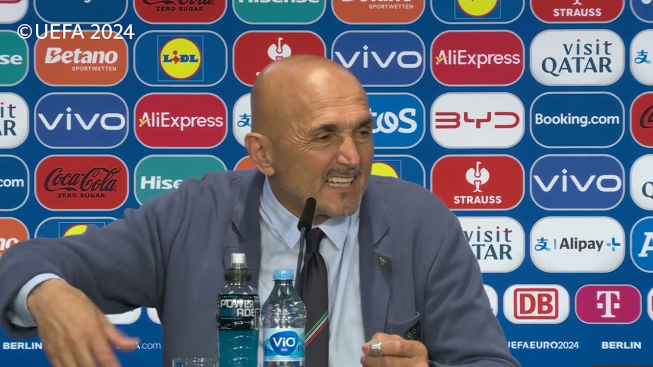 Svizzera-Italia 2-0, Spalletti sulla figuraccia degli Azzurri a Euro 2024 in conferenza stampa