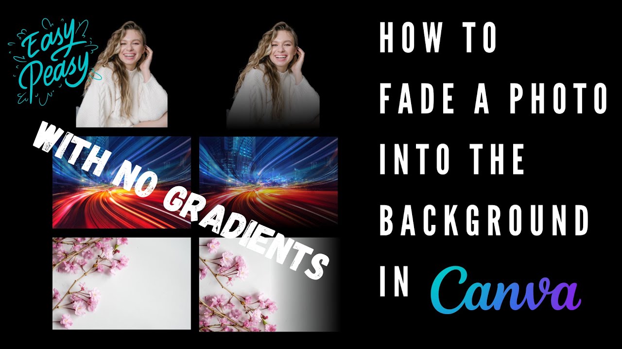 How to Fade a Photo into the Background in Canva