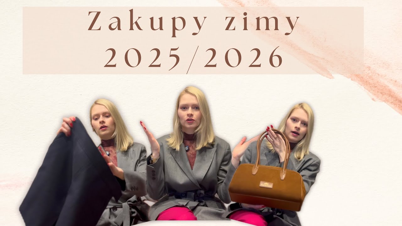 Vinted | Sieciówki | Kosmetyki | W co zaopatrzyłam szafę na zimę przez kilka miesięcy?