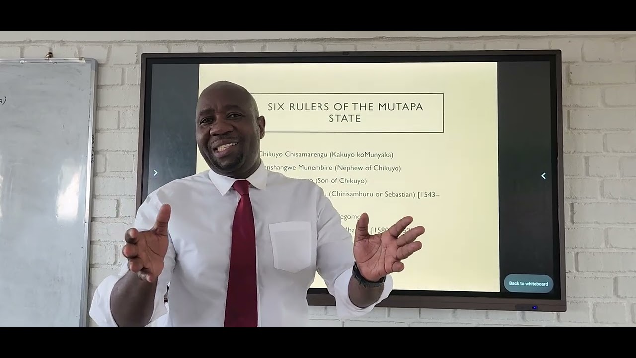 Rulers of the Mutapa State who had contact with the Portuguese