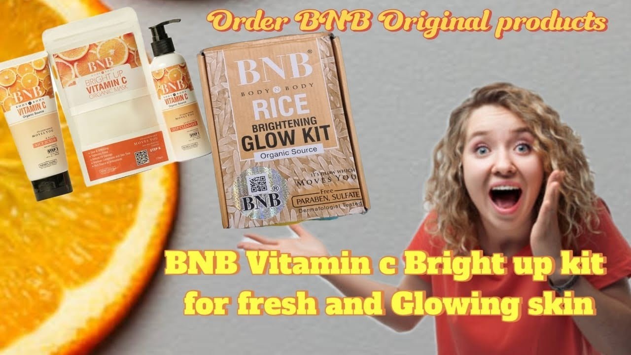 BNB Rice Brightening Glow Kit#BNB Products for Skin Care#BNB Official Website #Benefits