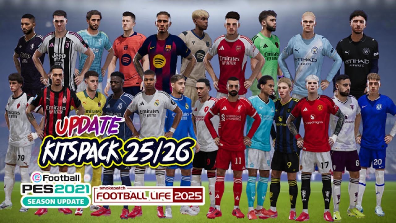 PES 21/FOOTBALL LIFE 25 - KITSPACK 25/26