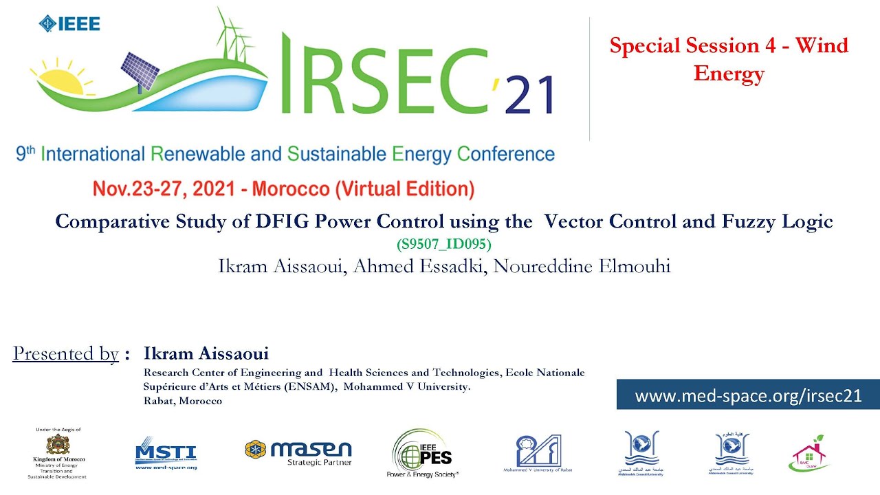 95 - Comparative Study of DFIG Power Control using the  Vector Control and Fuzzy Logic