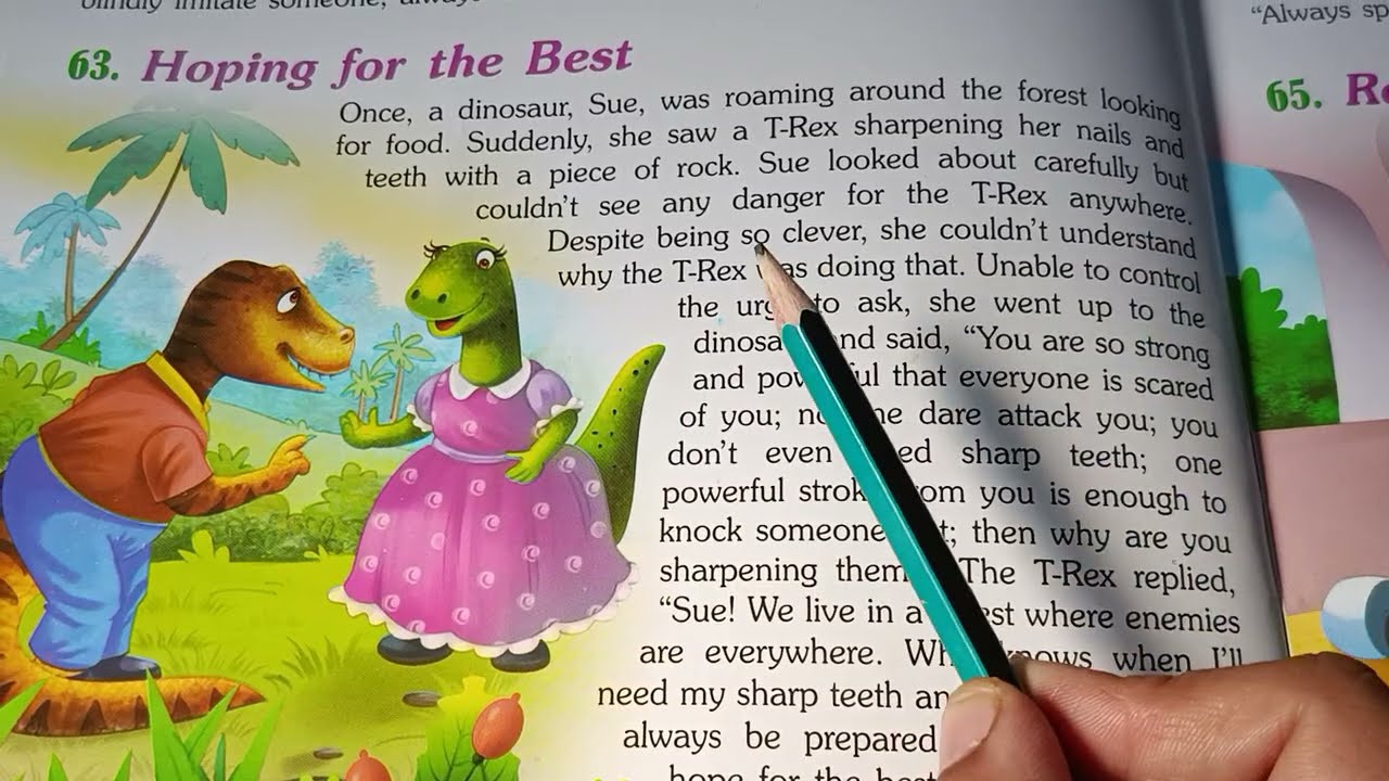 Hoping For The Best - Reading English Stories For Kids - Reading Is Fun 