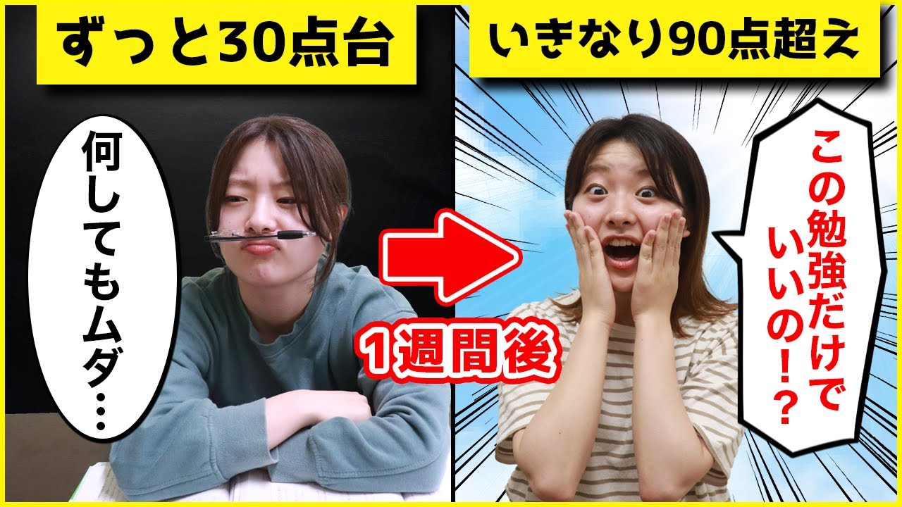 【5教科解説】苦手科目をたった1週間で超得意科目に変える裏技