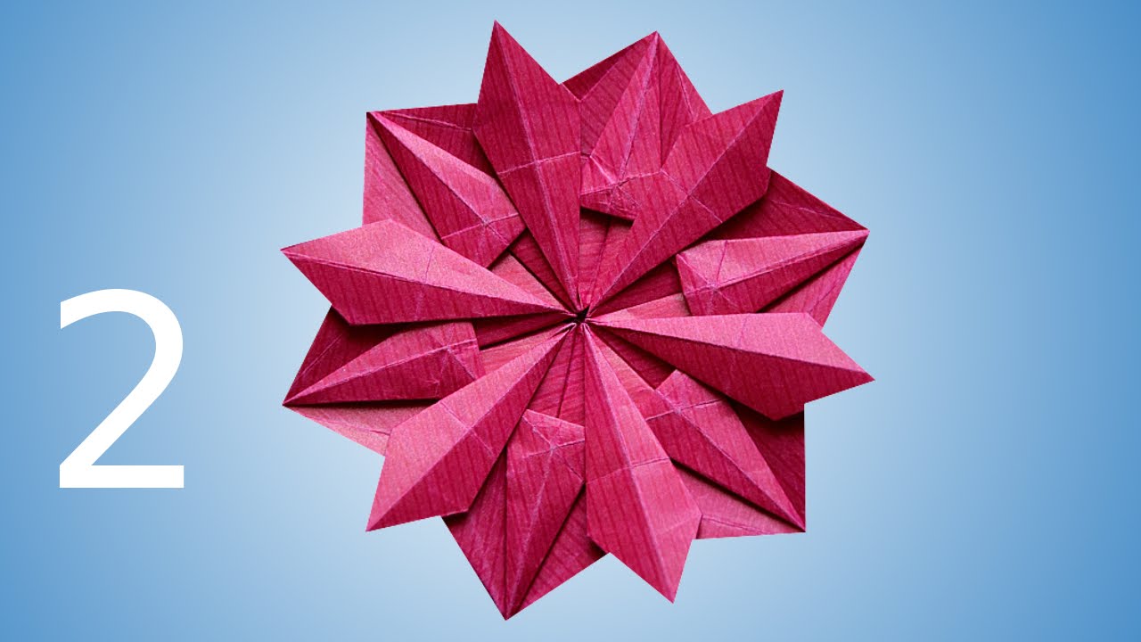 Origami Snowflake (Dáša Ševerová) part 2