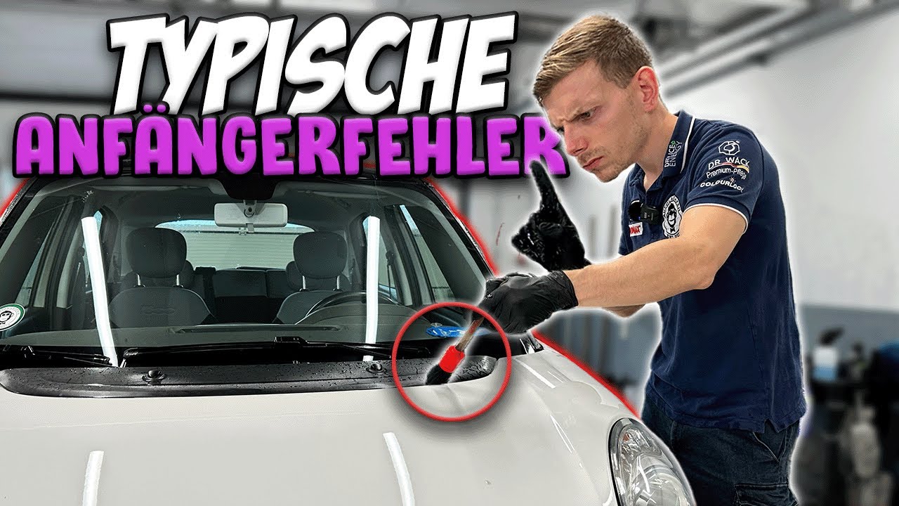 Vermeide diese typischen Fehler bei der Autow&auml;sche! | AUTOLACKAFFEN