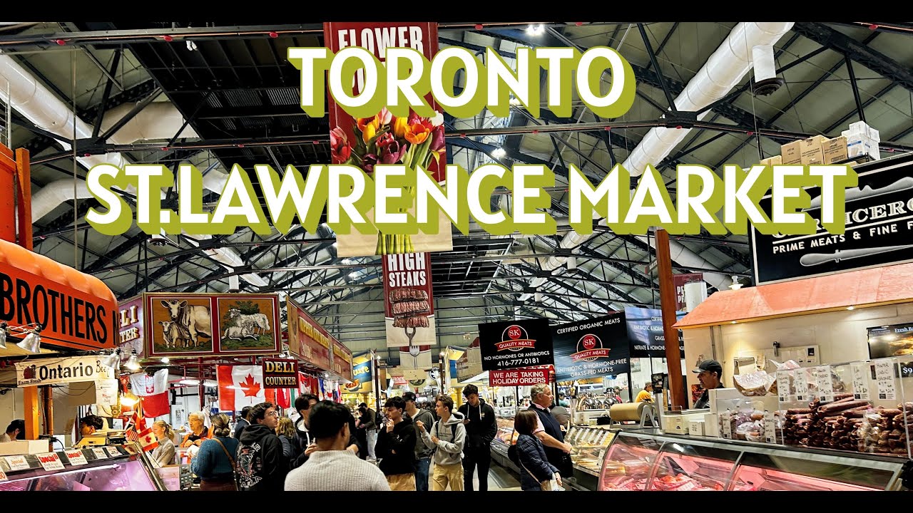 Toronto St. Lawrence Market - One of the BEST Food Market in the World!