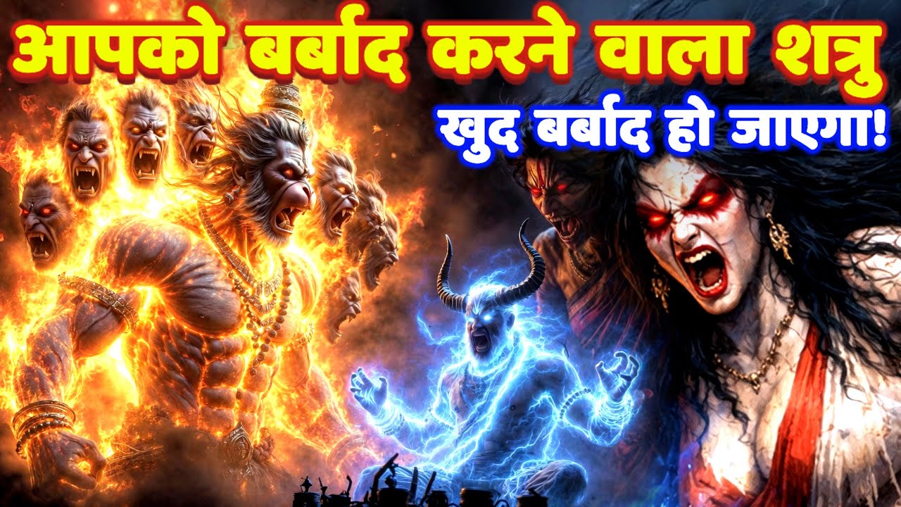 11 मुखी हनुमान भीम-वदन शत्रु मारण भूत प्रेत हर बाधा नाशक उग्र तांत्रिक मंत्र: Hanuman Mantra