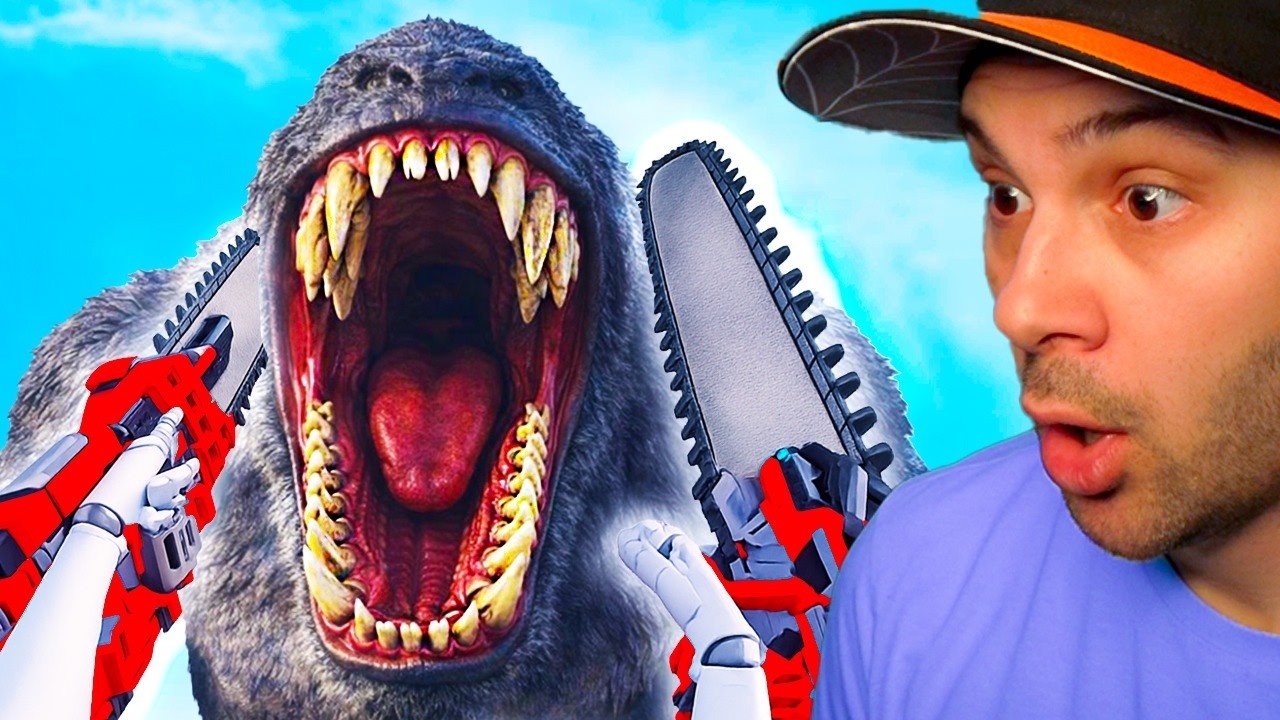 Fighting NEW KAIJU MONSTERS in VR!