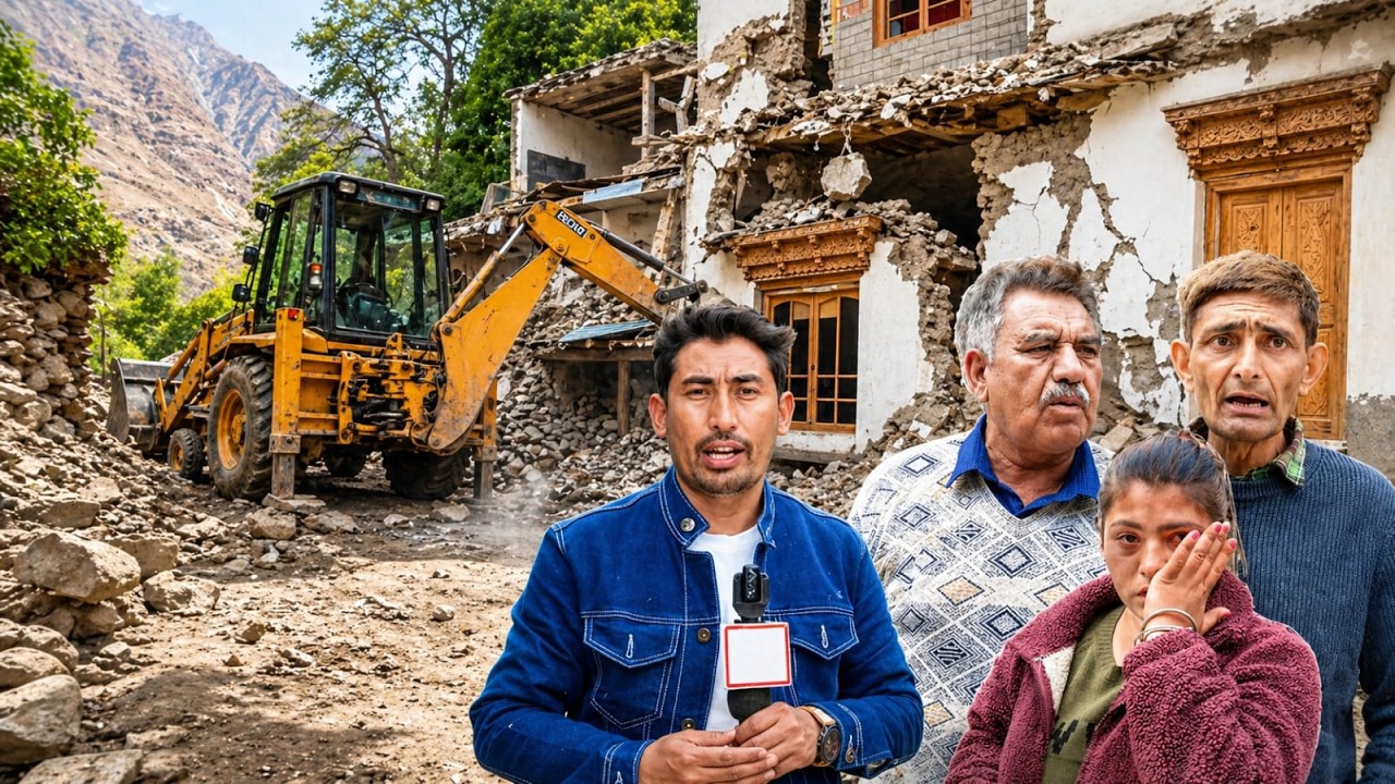 &ldquo;The administration has illegally demolished our home.&rdquo;in Garkon Aryan Valley Sham district